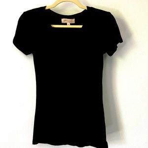 Philosophy Short Sleeved Ribbed Tee